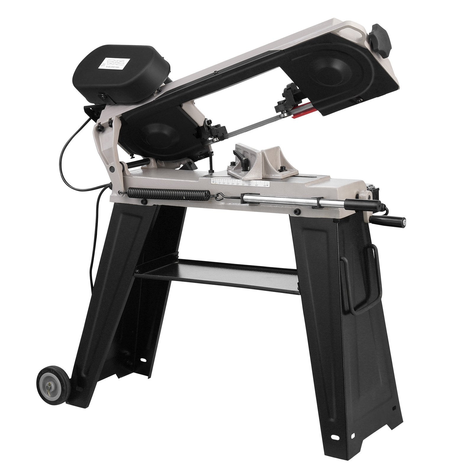 VEVOR Metal Horizontal Band Saw 4 in x 6 in 550W Variable Speed Bandsaw 110V