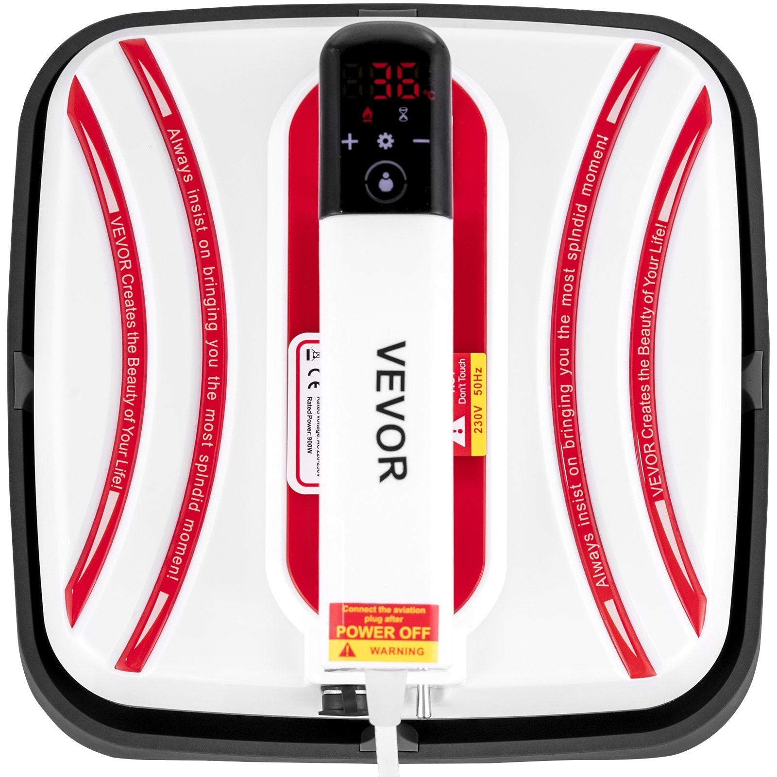 VEVOR 10x12in Heat Press Machine, 5-in-1 Combo Swing Away T-Shirt Sublimation Transfer Printer with Teflon Coated, Precise Heat Control, Mug/Cap/Plate Accessories ETL/FCC Listed