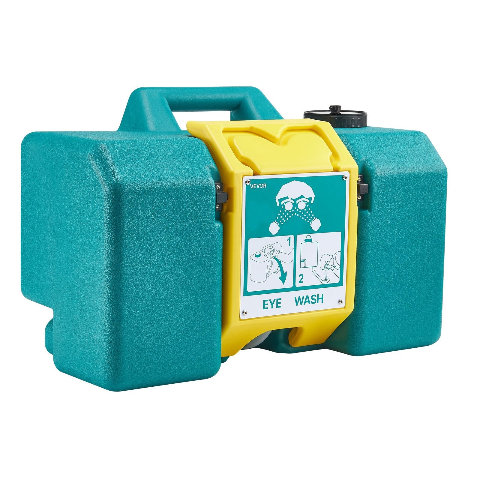 VEVOR Portable Eye Wash Station 8-Gallon OSHA-Approved Emergency Eyewash Station