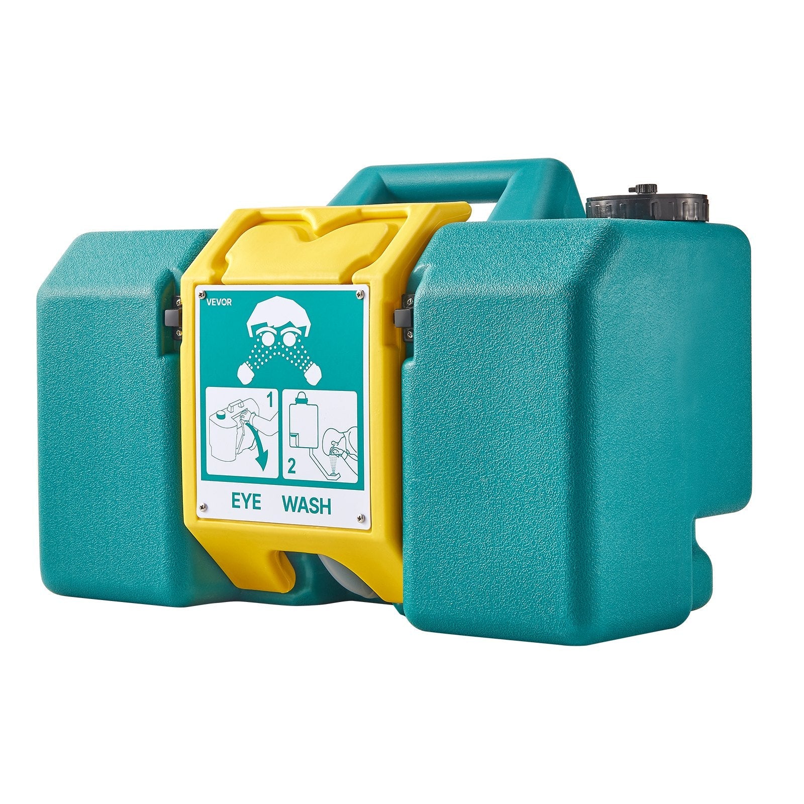 VEVOR Portable Eye Wash Station 8-Gallon OSHA-Approved Emergency Eyewash Station