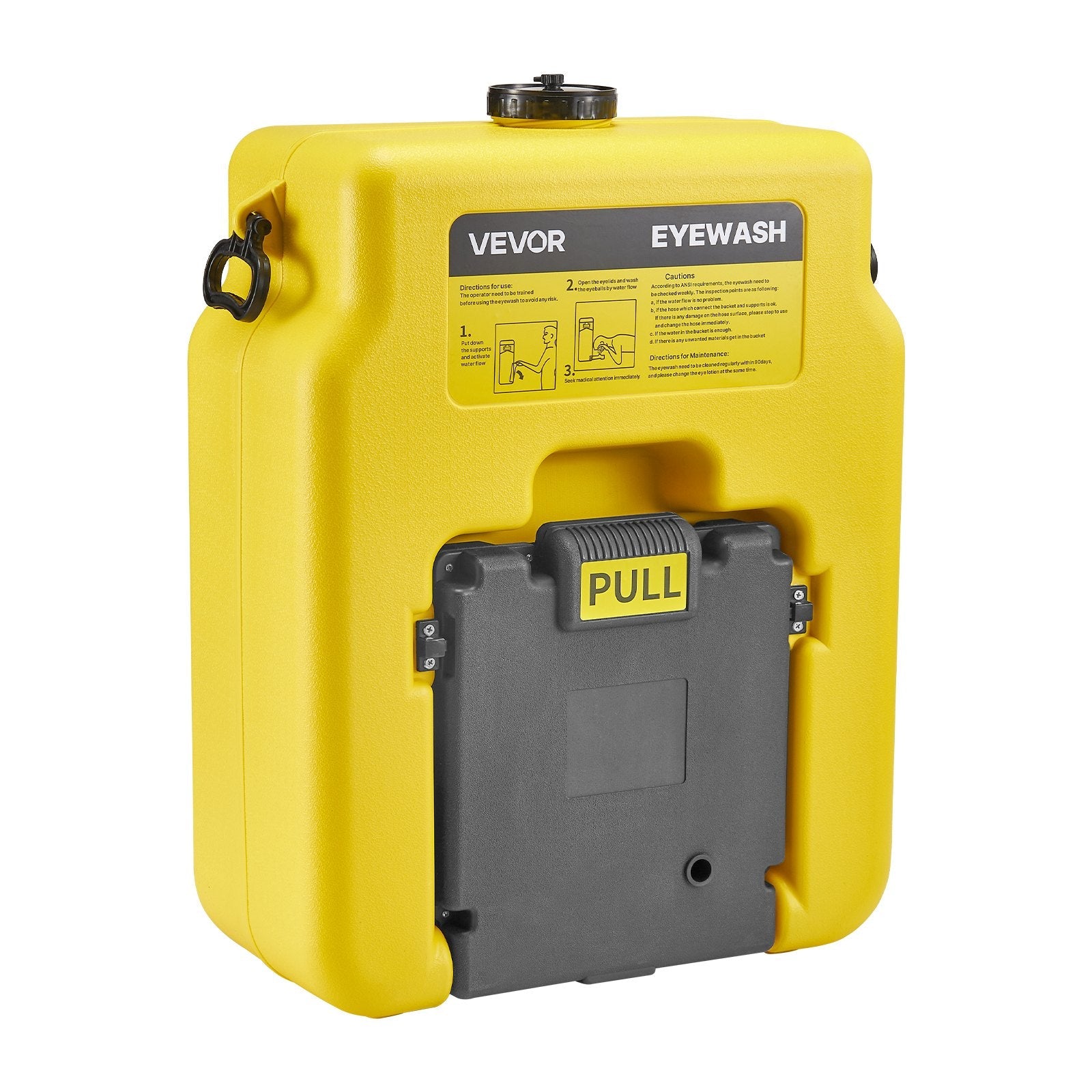 VEVOR Portable Eye Wash Station 14-Gal OSHA-Approved Emergency Eyewash Station