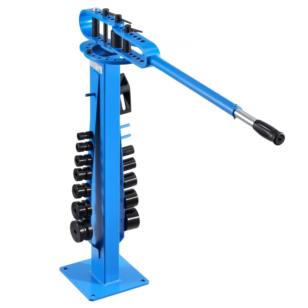 VEVOR Manual Pipe Bender, Pipe Tube Bender with 14 Bending Dies, 200° Heavy-Duty Tube Bending Tool for Copper Aluminum Iron Pipes, Ideal for HVAC Air Conditioning Refrigerator Auto Repair