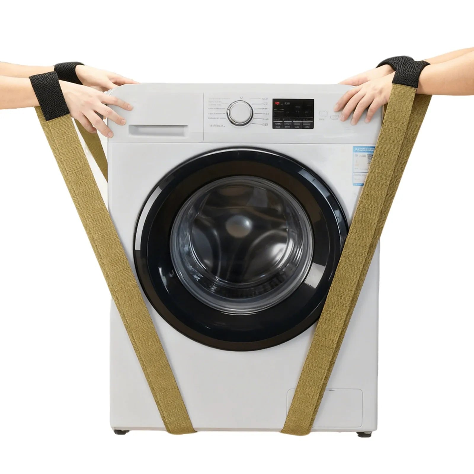 VEVOR Moving Straps, Supports up to 1000 lbs, 2-Person Lifting and Moving System with 2 Harness Straps & 2 Load-bearing Straps, Adjustable Lifting Shoulder Straps Move Furniture Appliances Mattresses