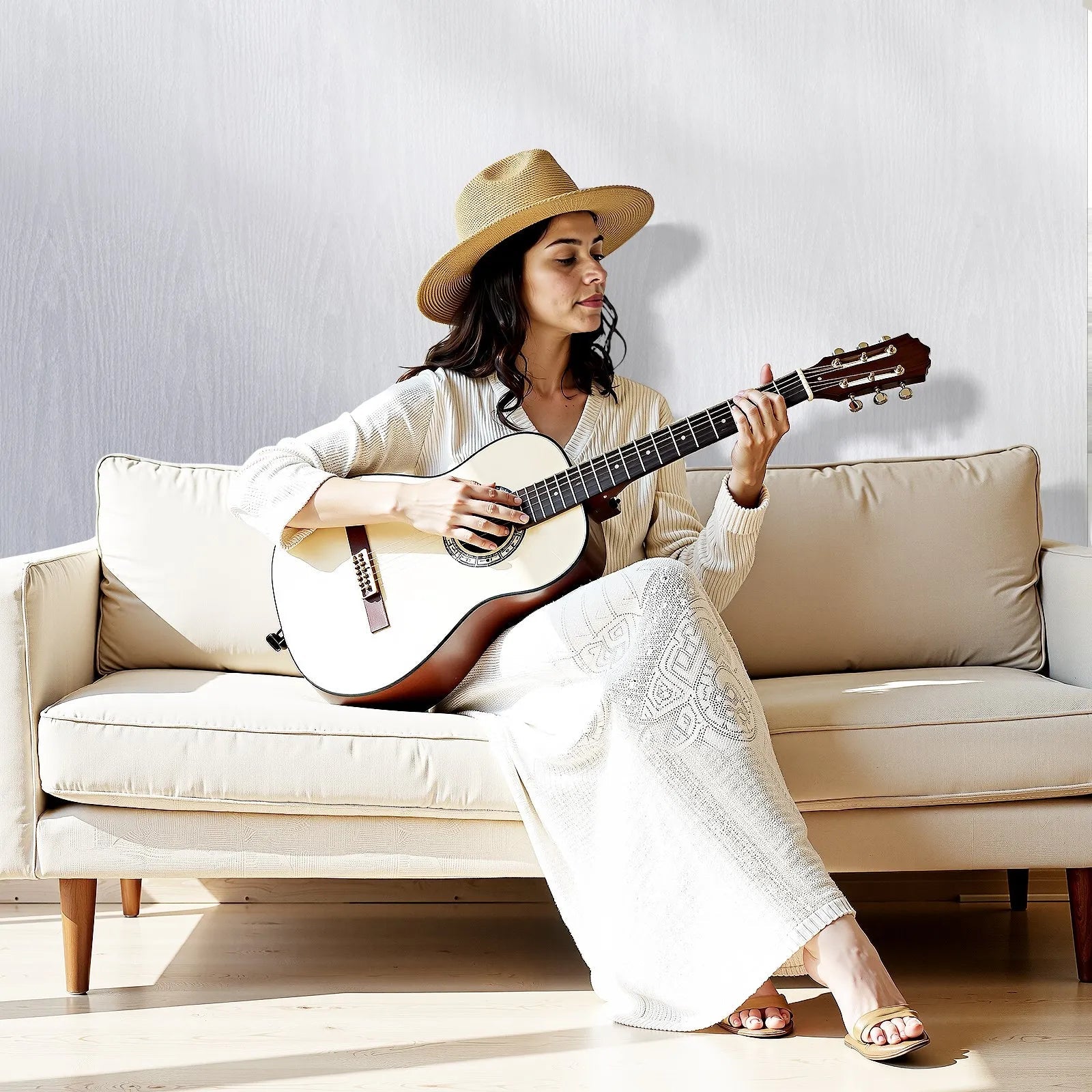 VEVOR Peel and Stick Wallpaper, 17.7 x 393.7 inch Contact Paper White Wood Grain Waterpoof Self Adhesive, Easy to Clean & Peel Wall Decorative Vinyl Roll for Bedroom Kitchen Bathroom Desk Office