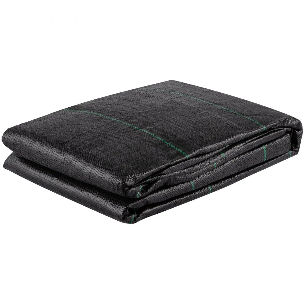 VEVOR Geotextile Fabric, 12.5 x 50 ft 3.5oz Woven PP Driveway Drain Cloth with 600lbs Tensile Strength, Heavy Duty Underlayment for Soil Stabilization, Landscaping, Weed Barrier, 12.5FT50FT-3.5OZ