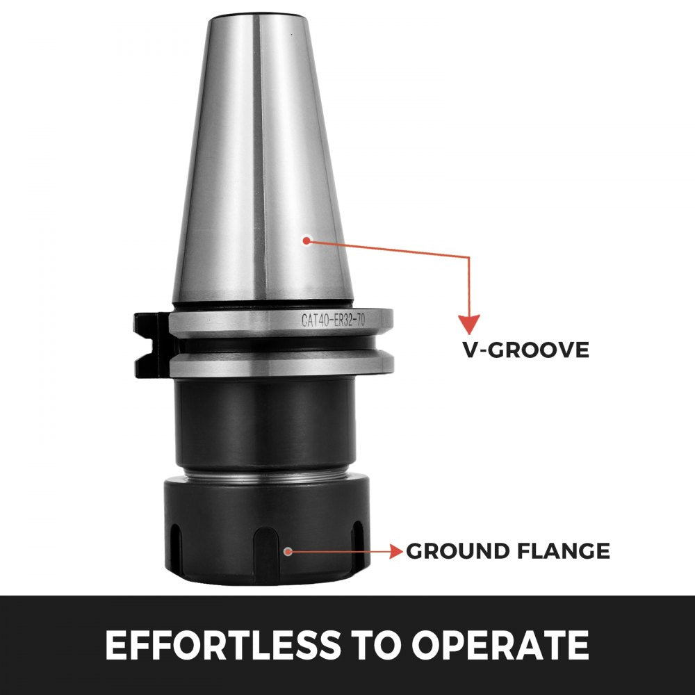 Cat40 Er32 End Mill Holders 5 Pcs Collet Chuck Tool Holder Set Promotion