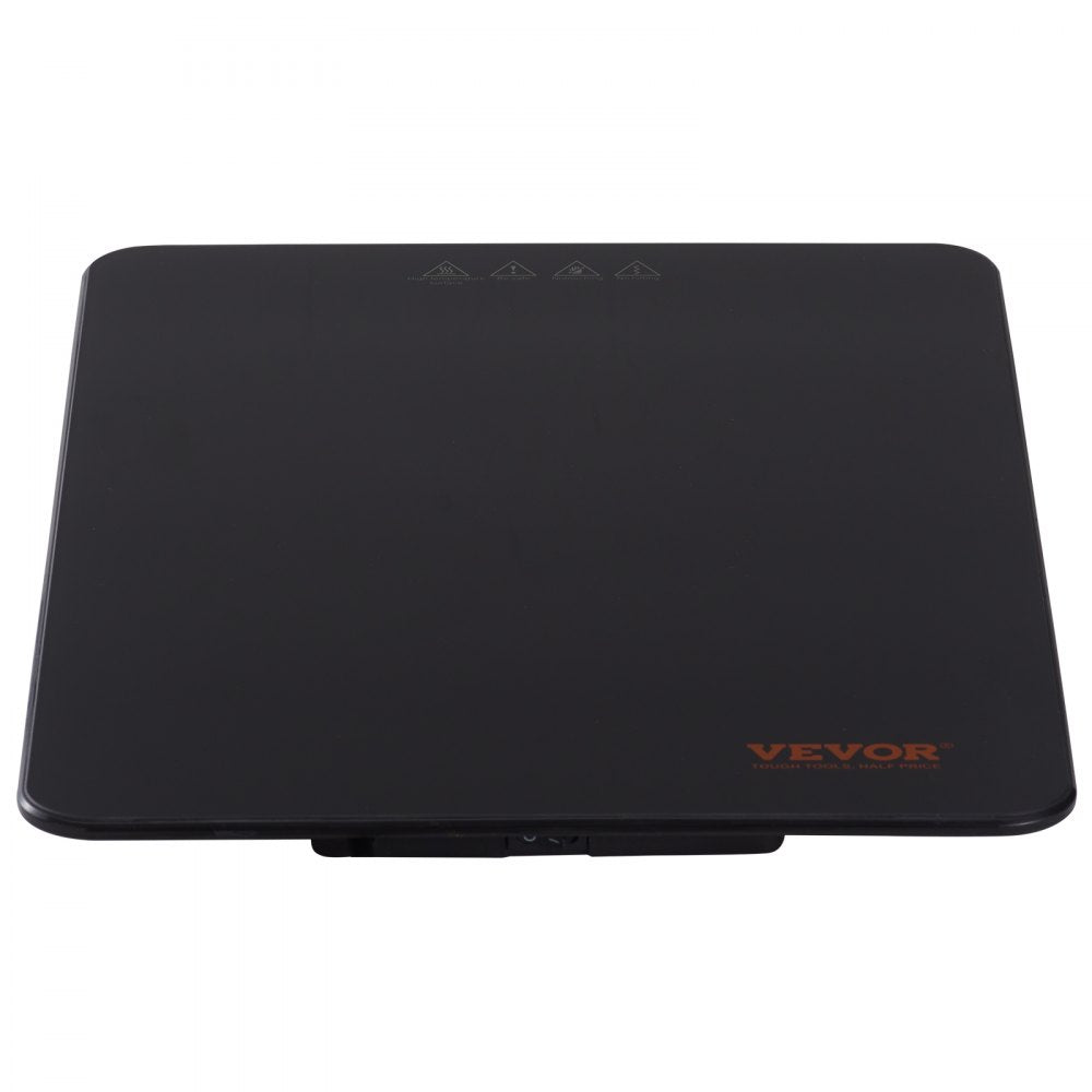 VEVOR Electric Warming Tray, 16.5" x 11" Portable Tempered Glass Heating Tray with Temperature Control (65-90?), Perfect for Dinner, Catering, House, Parties, Events, Entertaining and Holiday, Black