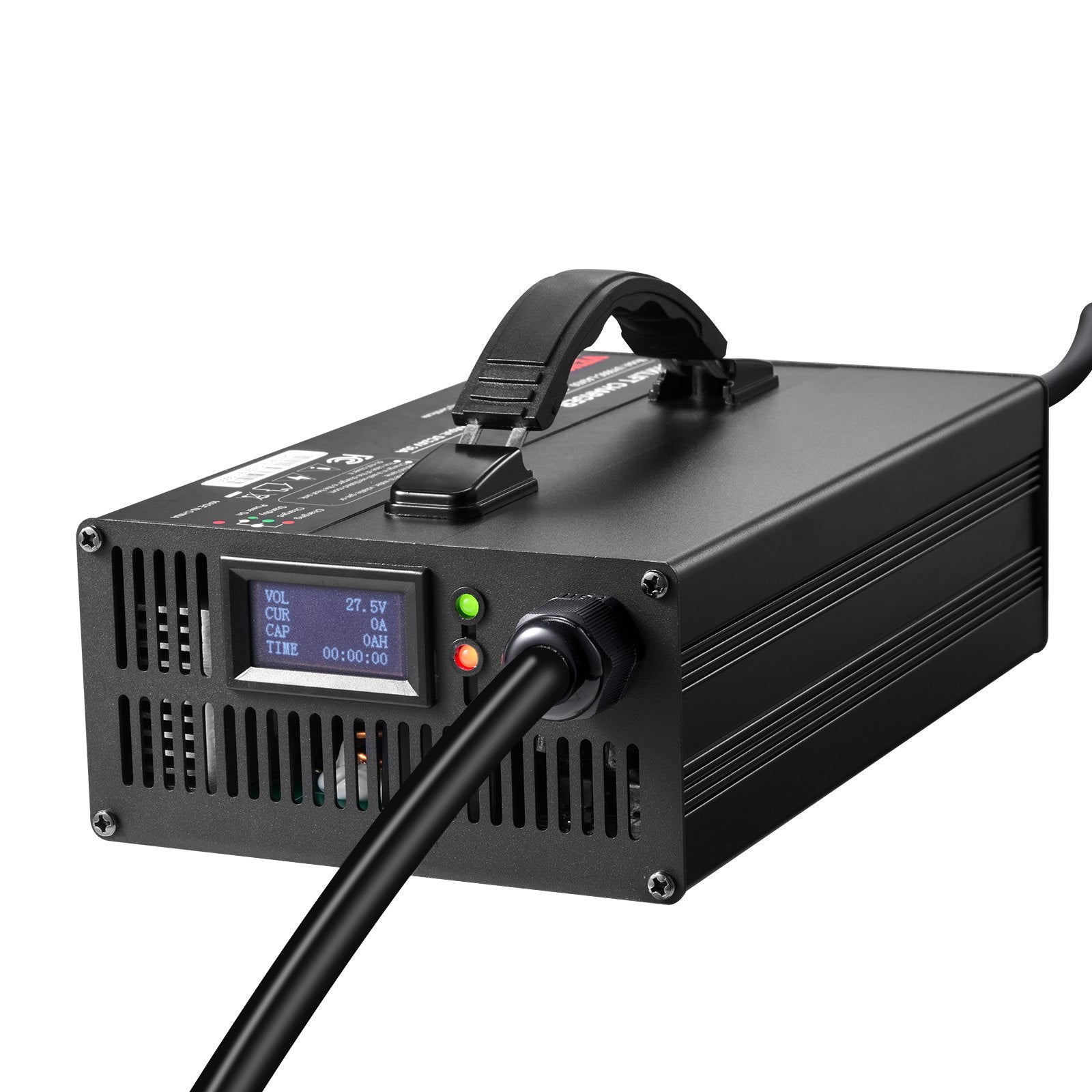 VEVOR Forklift Battery Charger Smart Automatic 24V 30A Fast Charger Portable