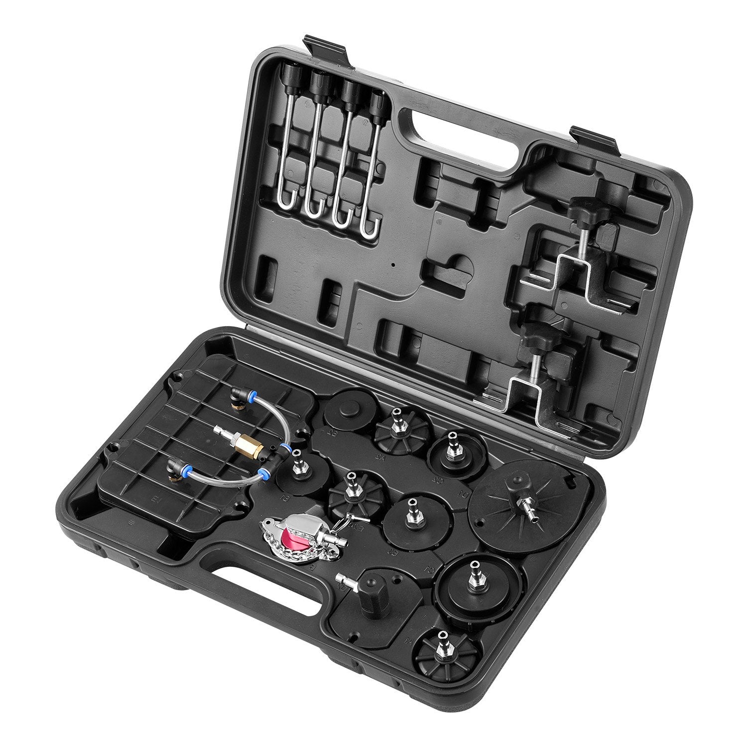 VEVOR 12 Pcs Brake Master Bleeder Kit Brake Bleeder Adapter Set for Most Vehicles