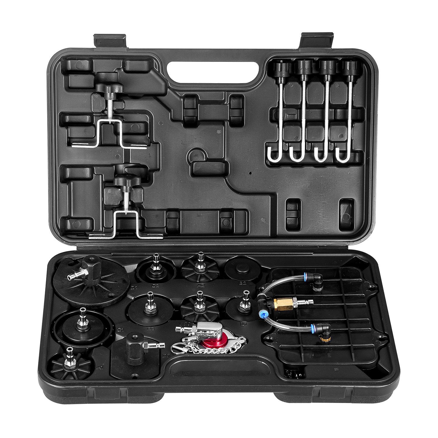 VEVOR 12 Pcs Brake Master Bleeder Kit Brake Bleeder Adapter Set for Most Vehicles