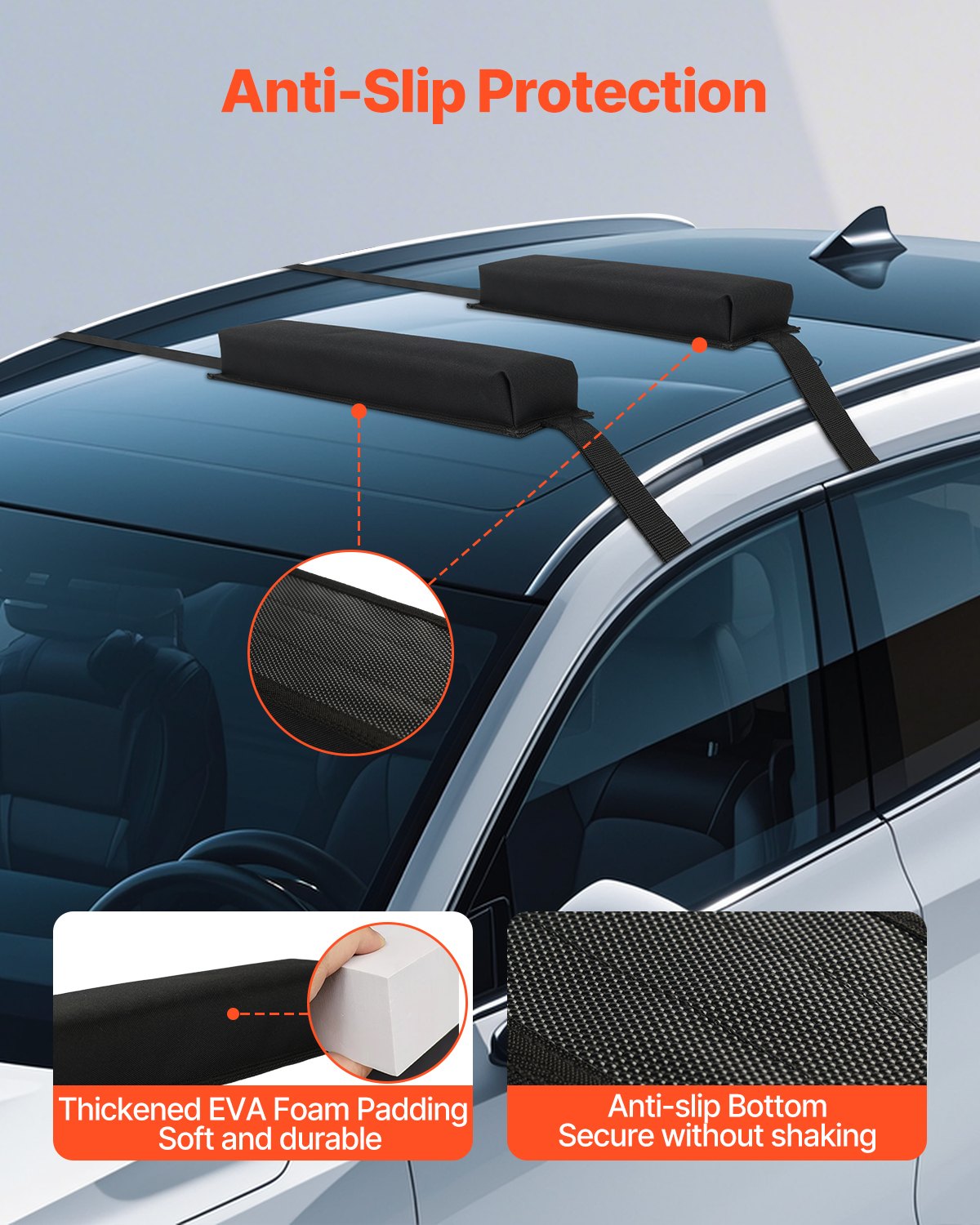 VEVOR Ceramic Baking Dish 2 Pieces Rectangular Bakeware Set Deep for Baking