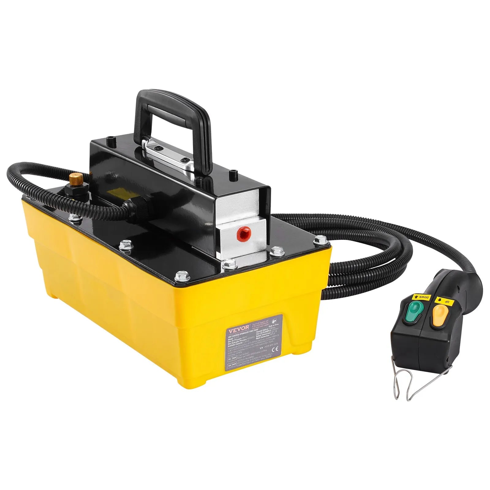 VEVOR Air Hydraulic Pump Frame Machine Pump 10,000PSI Air Over Hydraulic Pump