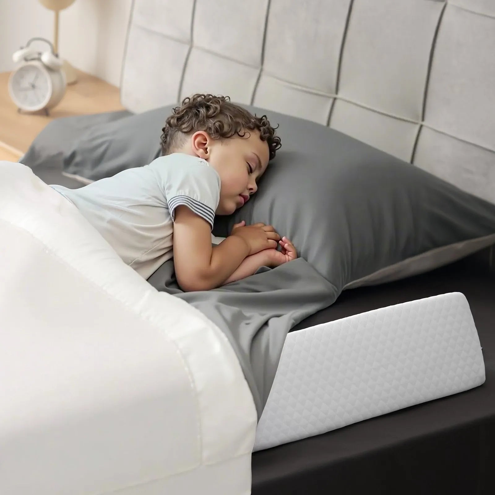 VEVOR Toddlers Bed Bumper 56 in Non-Slip Foam Bed Guard Rail Bumper Lightweight