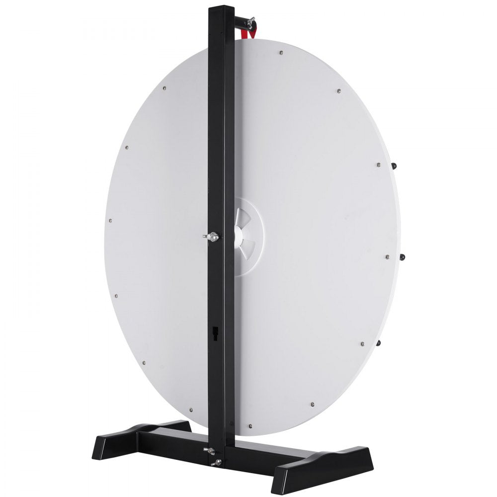 VEVOR 24 inch Spinning Prize Wheel, 14 Slots Tabletop Spinner, Heavy Duty Roulette Wheel with a Dry Erase and 2 Markers, Win Fortune Spin Games in Party Pub Trade Show Carnival