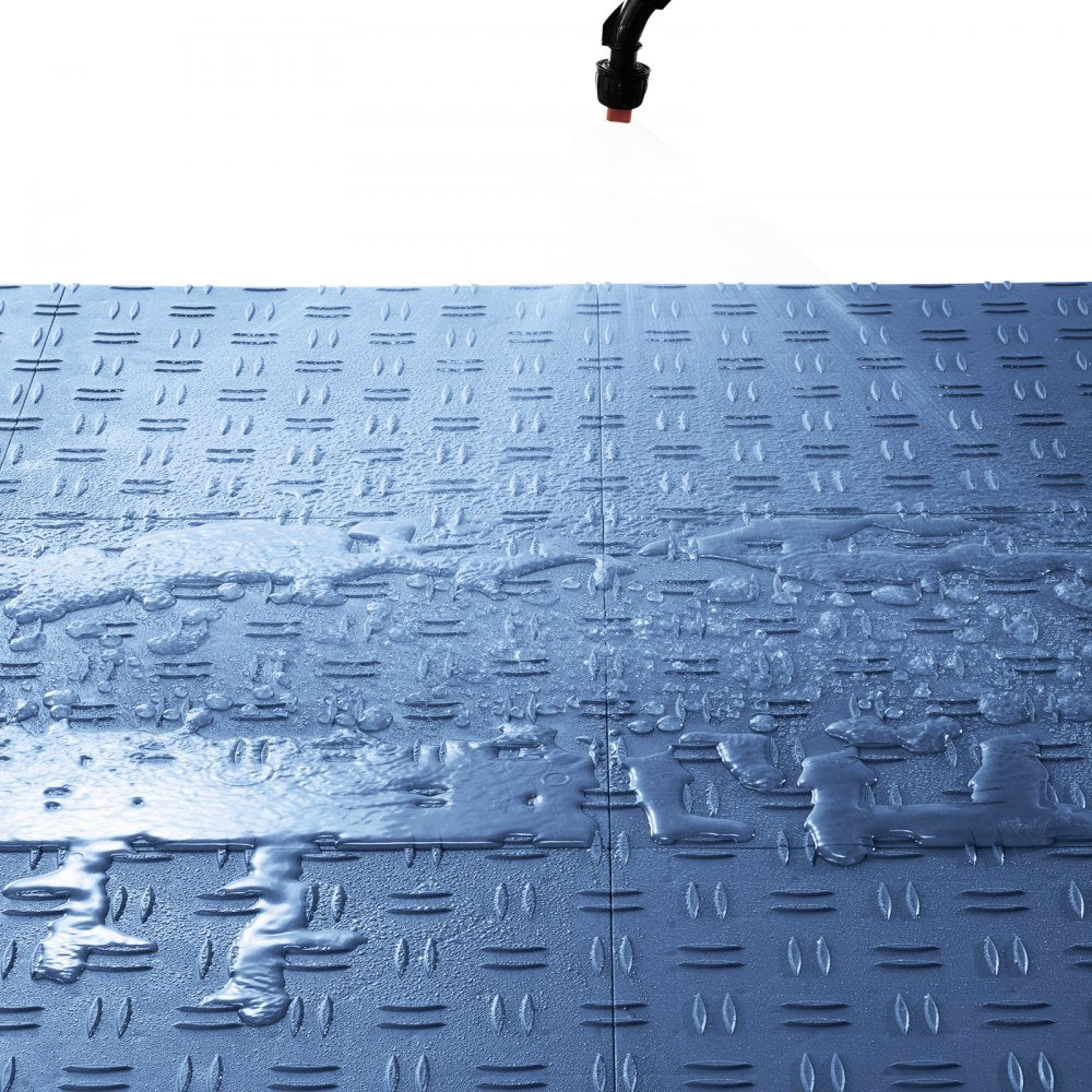 VEVOR Garage Tiles Interlocking 12x12 in 25 Pack Garage Flooring Tiles Blue