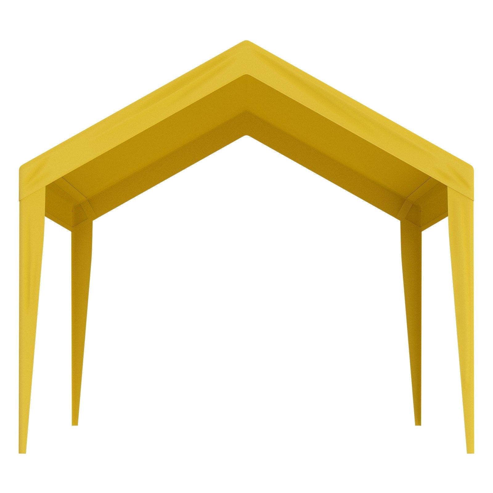 VEVOR Carport Replacement Canopy Cover 10 x 20 ft, Garage Top Tent Shelter Tarp Heavy-Duty Waterproof & UV Protected, Easy Installation with Ball Bungees,Beige (Only Top Cover, Frame Not Include)