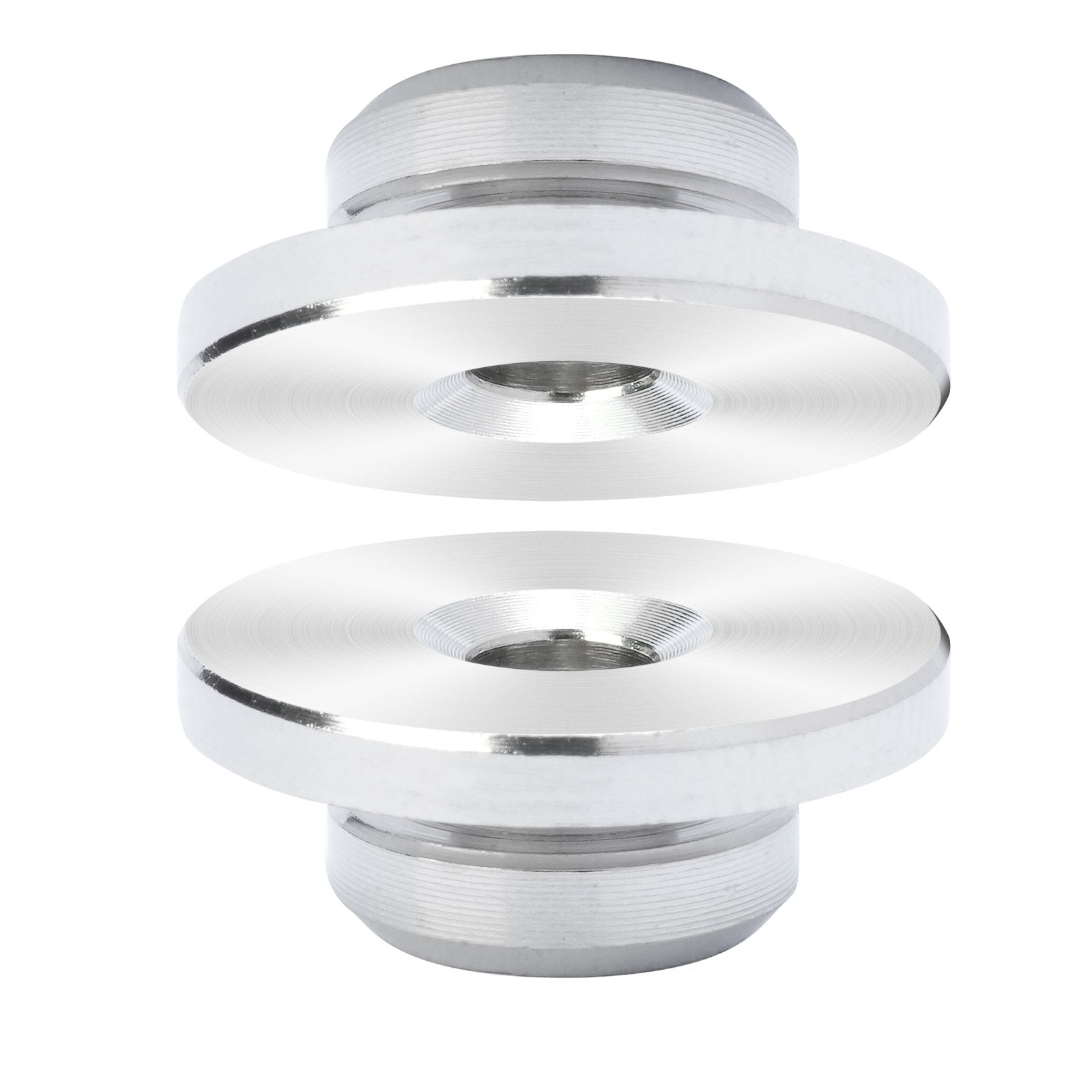 VEVOR 51Pack Cable Railing Kit 1/8" Wheel Protector Sleeves, Bundle with Black Invisible 1/8" Swage Tensioner and Terminal, Cable Railing Post Safeguard Covers for 0.41inch Horizontal Hole Post