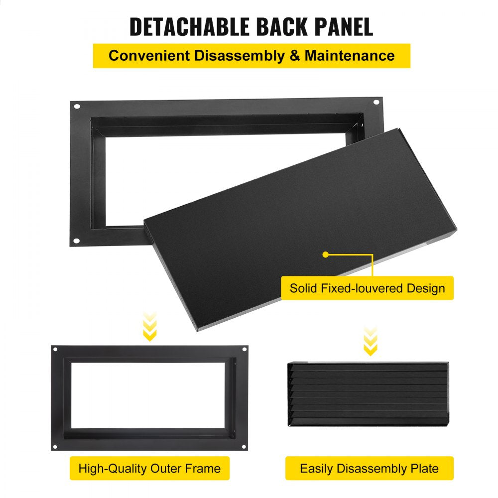 Vevor Crawl Space Flood Vent Foundation Flood Vent 8"height X 16"width Wall Vent