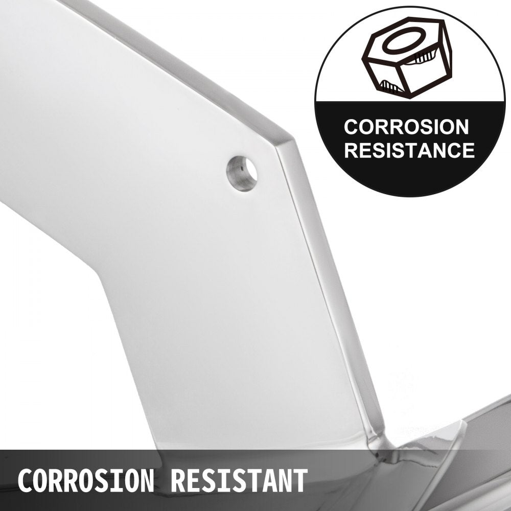 VEVOR Boat Anchor, 14LBS 6.35KG Stainless Steel Delta Style, Heavy Duty Triangular Anchor Fit for 20-35 FT Boats