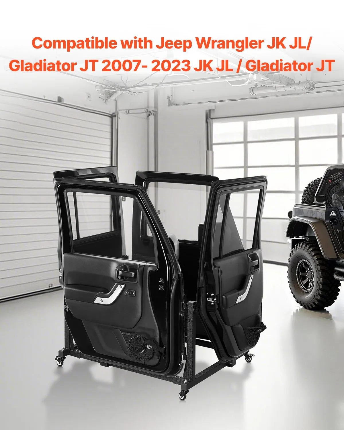 VEVOR Cart for Jeep Wrangler JK JL/Gladiator JT 2007- 2023 JK JL / Gladiator JT