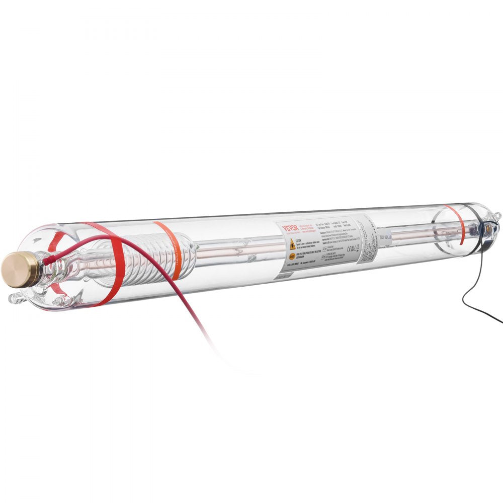 VEVOR 90W CO2 Laser Tube 49.2 in / 1250 mm Borosilicate Glass Laser Cutter Tube