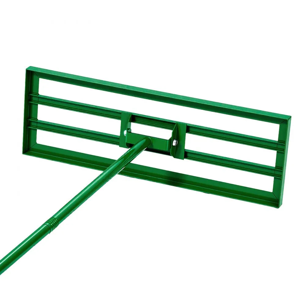 VEVOR Lawn Leveling Rake, 30" x 10" Heavy Duty Lawn Leveler with 78" Steel Extended Handle