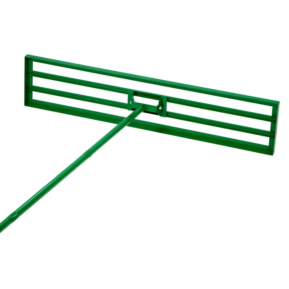 VEVOR Lawn Leveling Rake, 48" x 10" Heavy Duty Lawn Leveler with 78" Steel Extended Handle