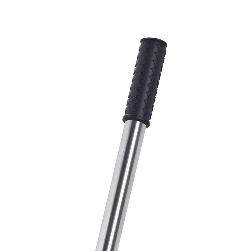 VEVOR 48" Lawn Leveling Rake with Roller, Stainless Steel Yard Leveler with Adjustable Handle