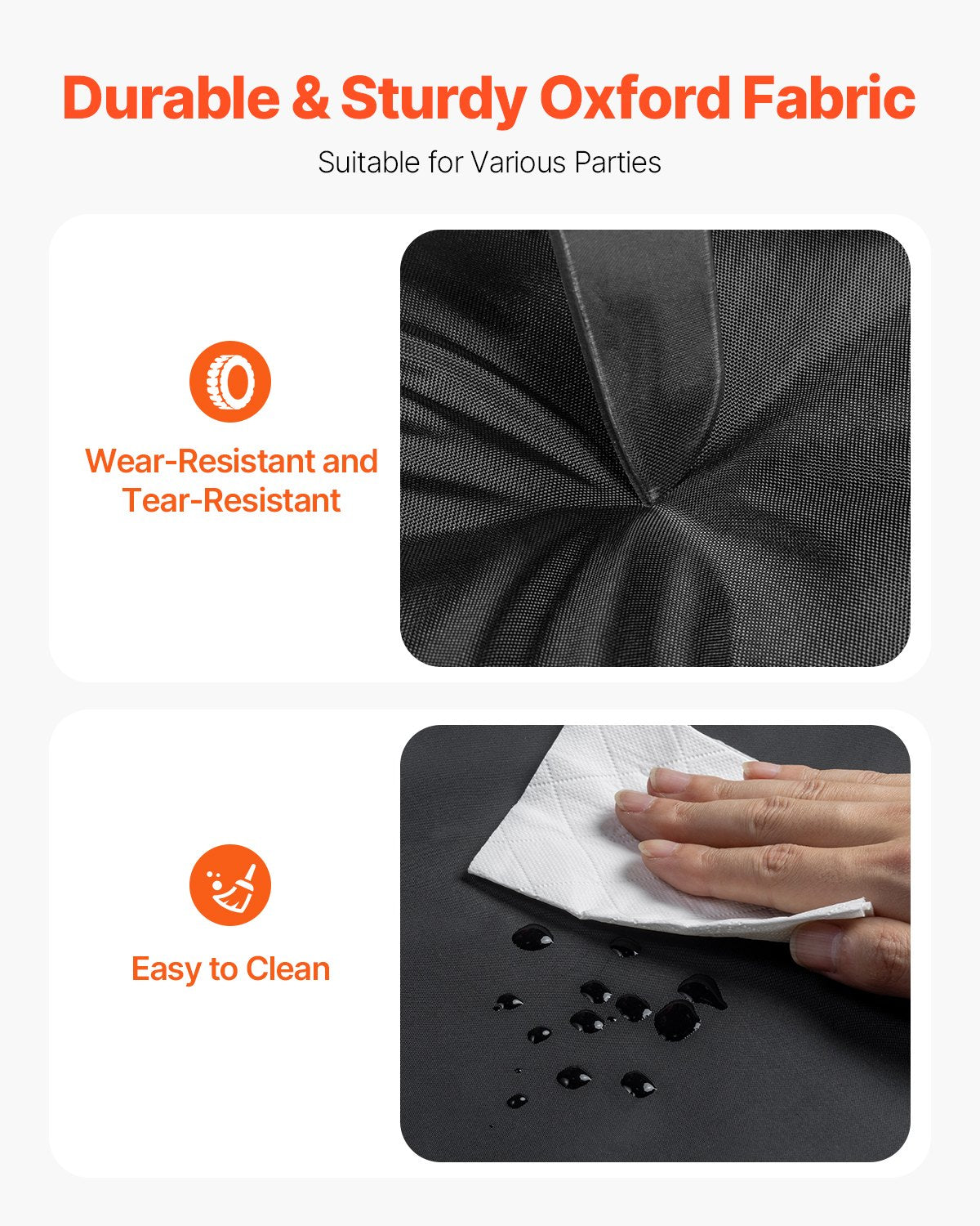 VEVOR Inflatable Nightclub 19.7 x 16.4 x 12 Ft Blow up Party Tent with Lights