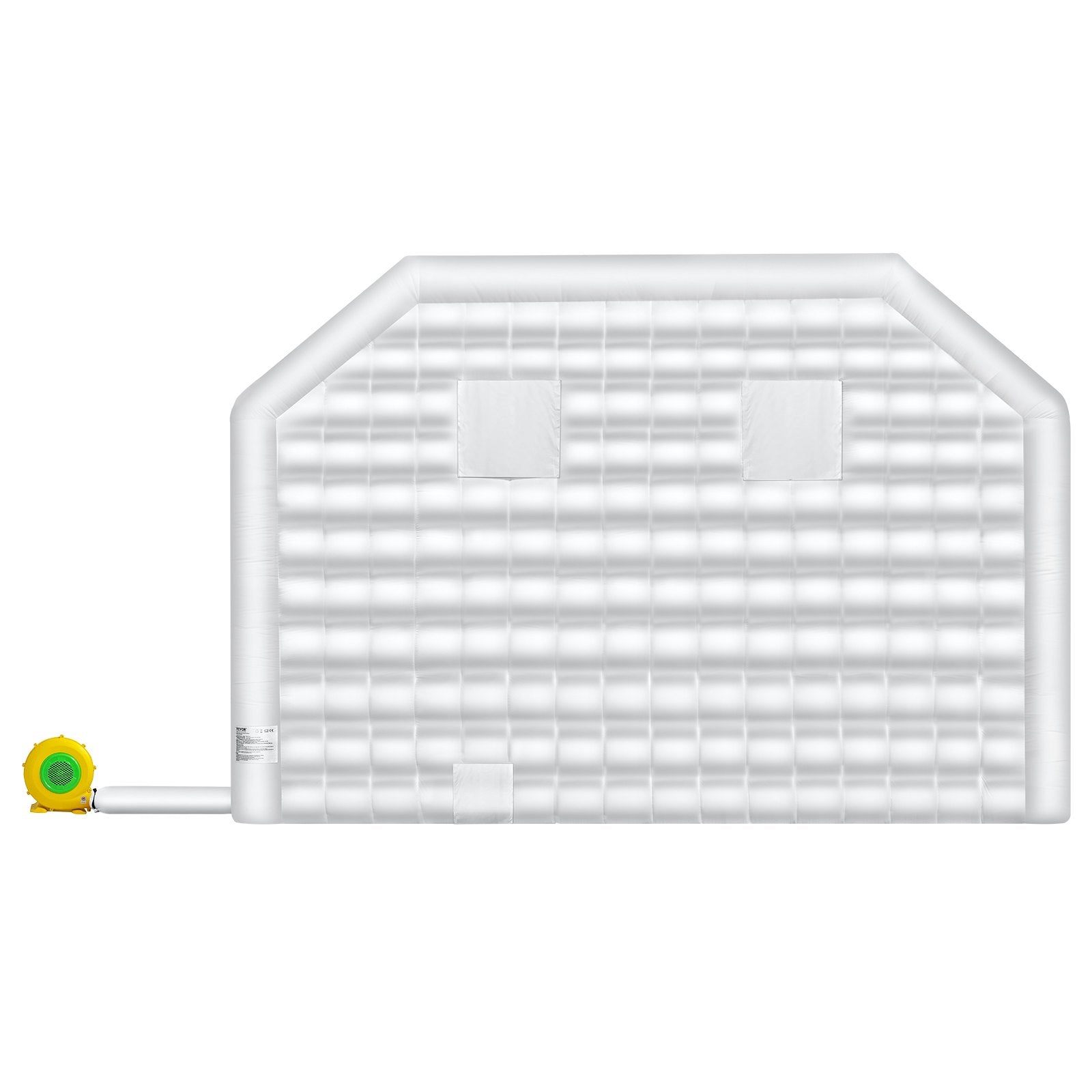 VEVOR Inflatable Nightclub 29.5 x 19.7 x 13.1 Ft Blow up Party Tent White