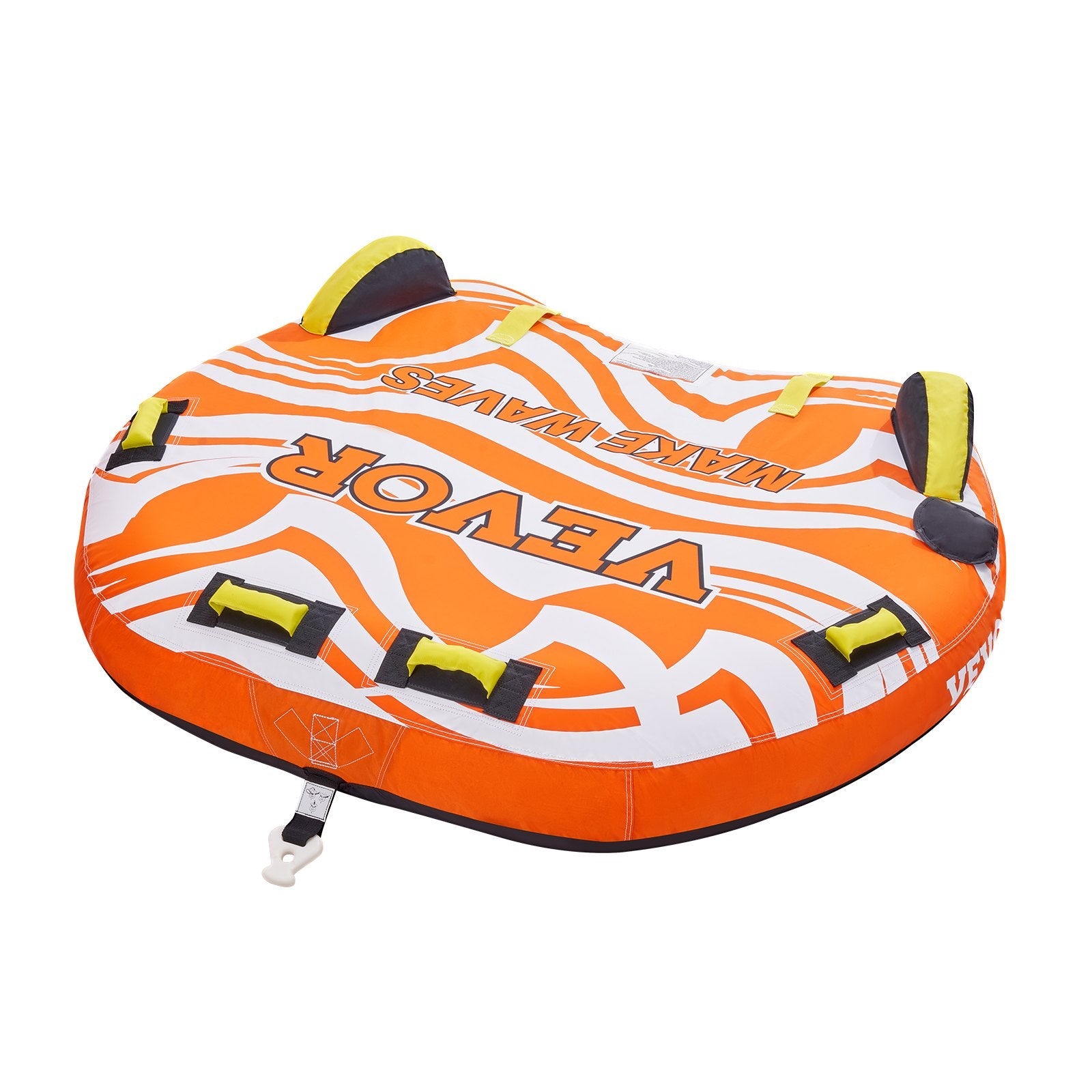 VEVOR Towable Tube for Boating 1-2 Riders Inflatable Boat Tubes and Towables