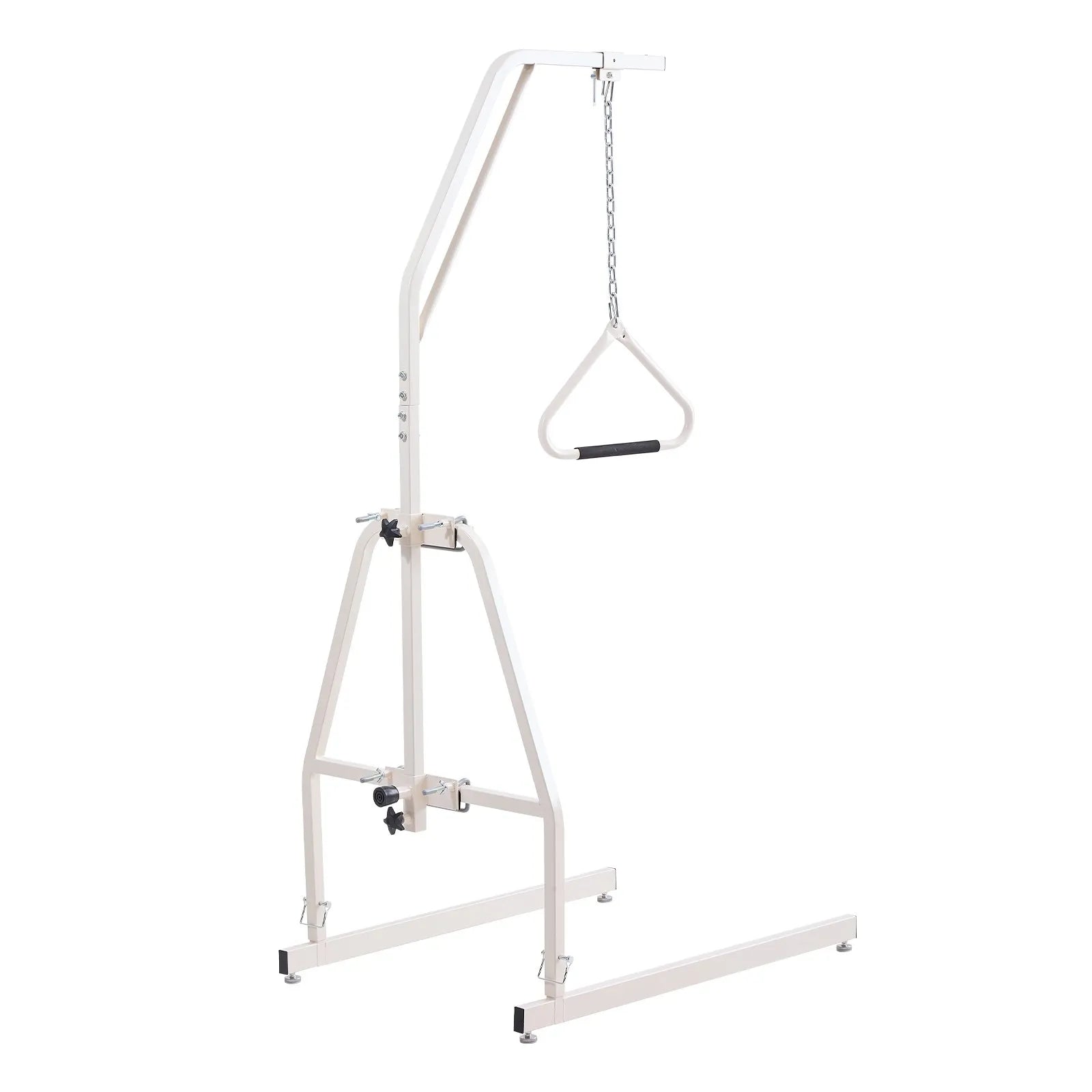 VEVOR Trapeze Bar for Bed Mobility 250LBS Bed Trapeze with Clamp and Floor Stand