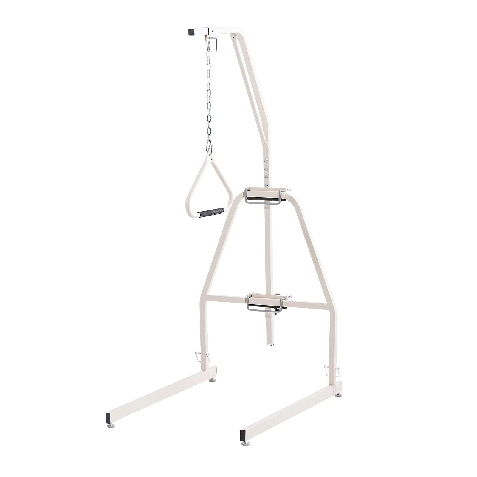 VEVOR Trapeze Bar for Bed Mobility 250LBS Bed Trapeze with Clamp and Floor Stand