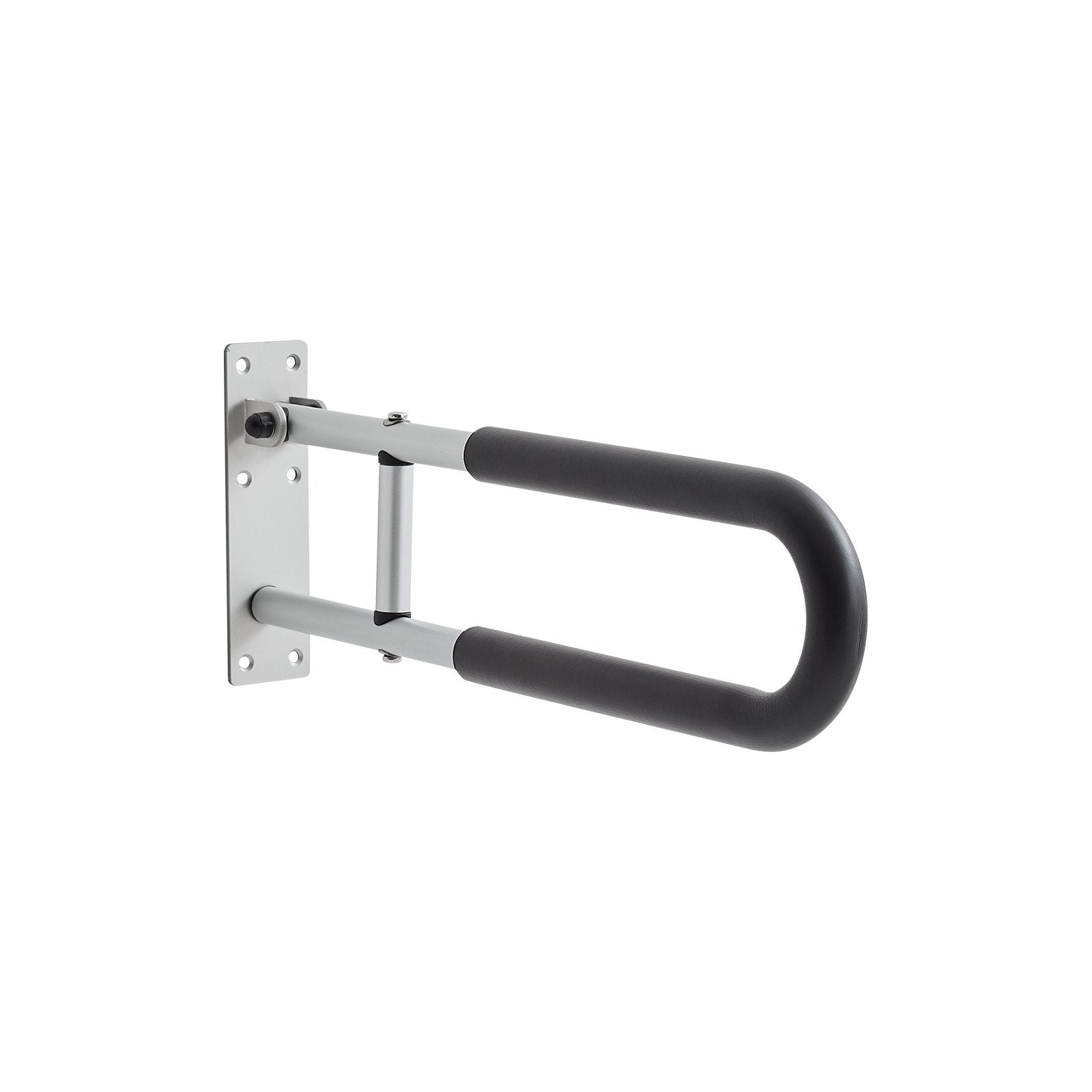 VEVOR Folding Toilet Safety Rail 23.8 In 300 Lbs Load Capacity Handicap Grab Bar
