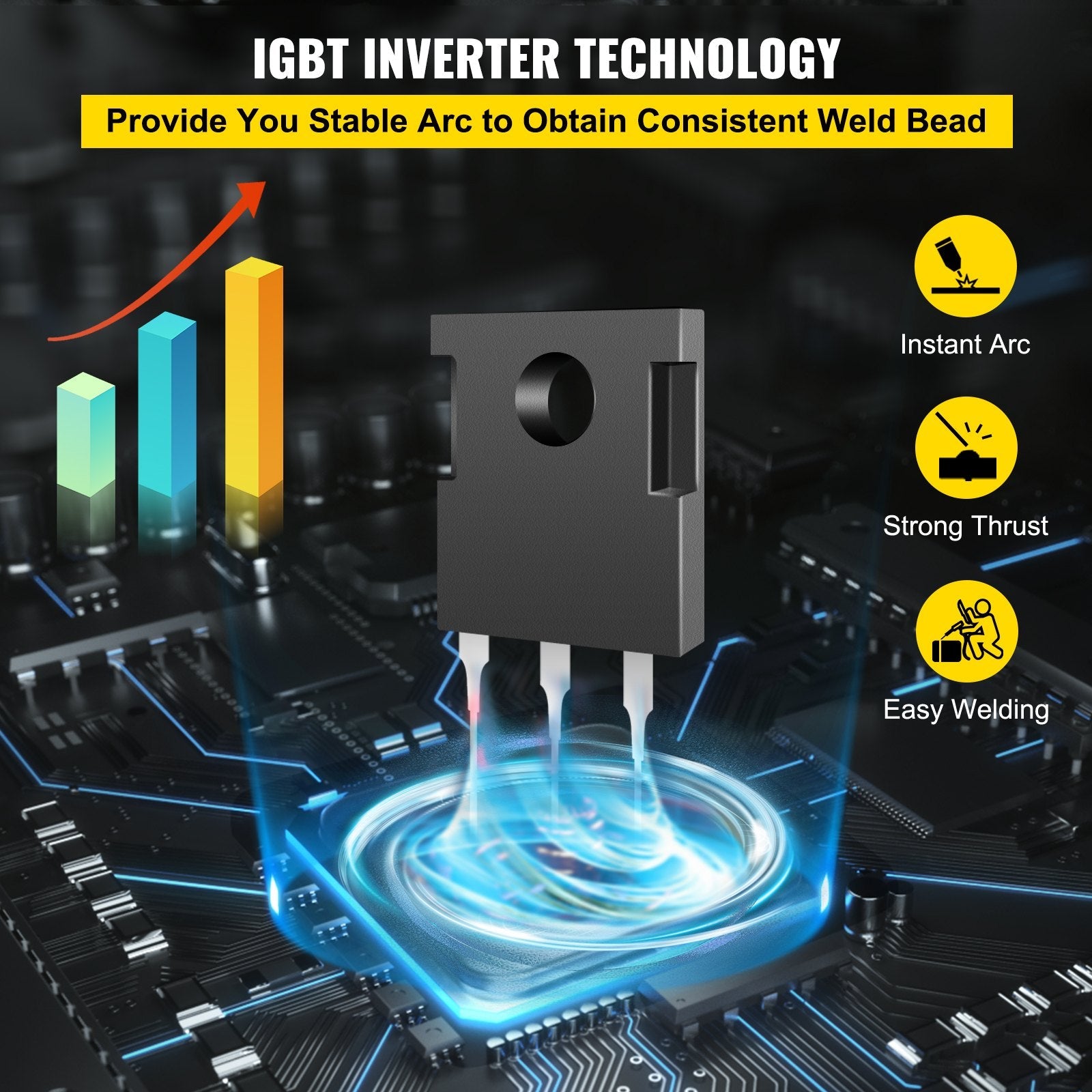 VEVOR TIG/MMA Plasma Cutter CT520D 3 in 1 Combo Welding Machine Tig Welder 200A Arc Welder 200A Plasma Cutter 50A Plasma Cutting Machine Dual Voltage 110 220V