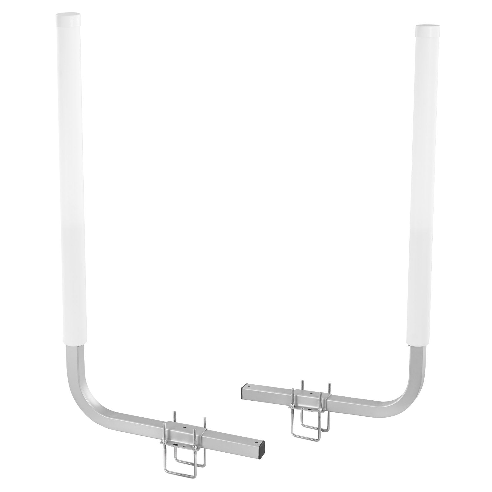 VEVOR Boat Trailer Guide, 43” Adjustable Design Trailer Guide Poles, 2PCS Rustproof Galvanized Steel Trailer Guide ons, Trailer Guides with PVC Pipes, for Ski Boat, Fishing Boat or Sailboat Trailer