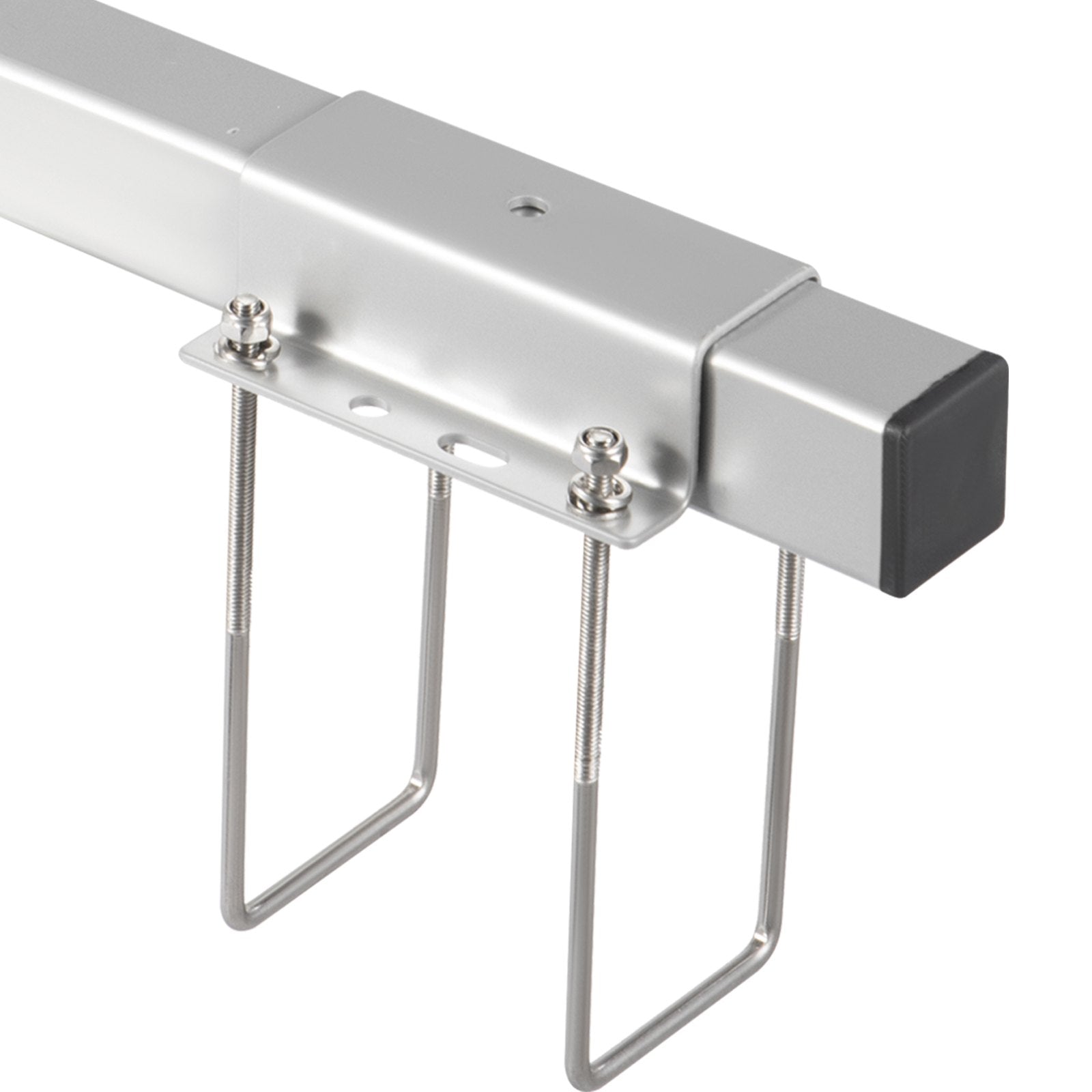 VEVOR Boat Trailer Guide-ons, 40\", 2PCS Rustproof Galvanized Steel Trailer Guide ons, Trailer Guides with Black PVC Pipes, Mounting Parts Included, for Ski Boat, Fishing Boat or Sailboat Trailer