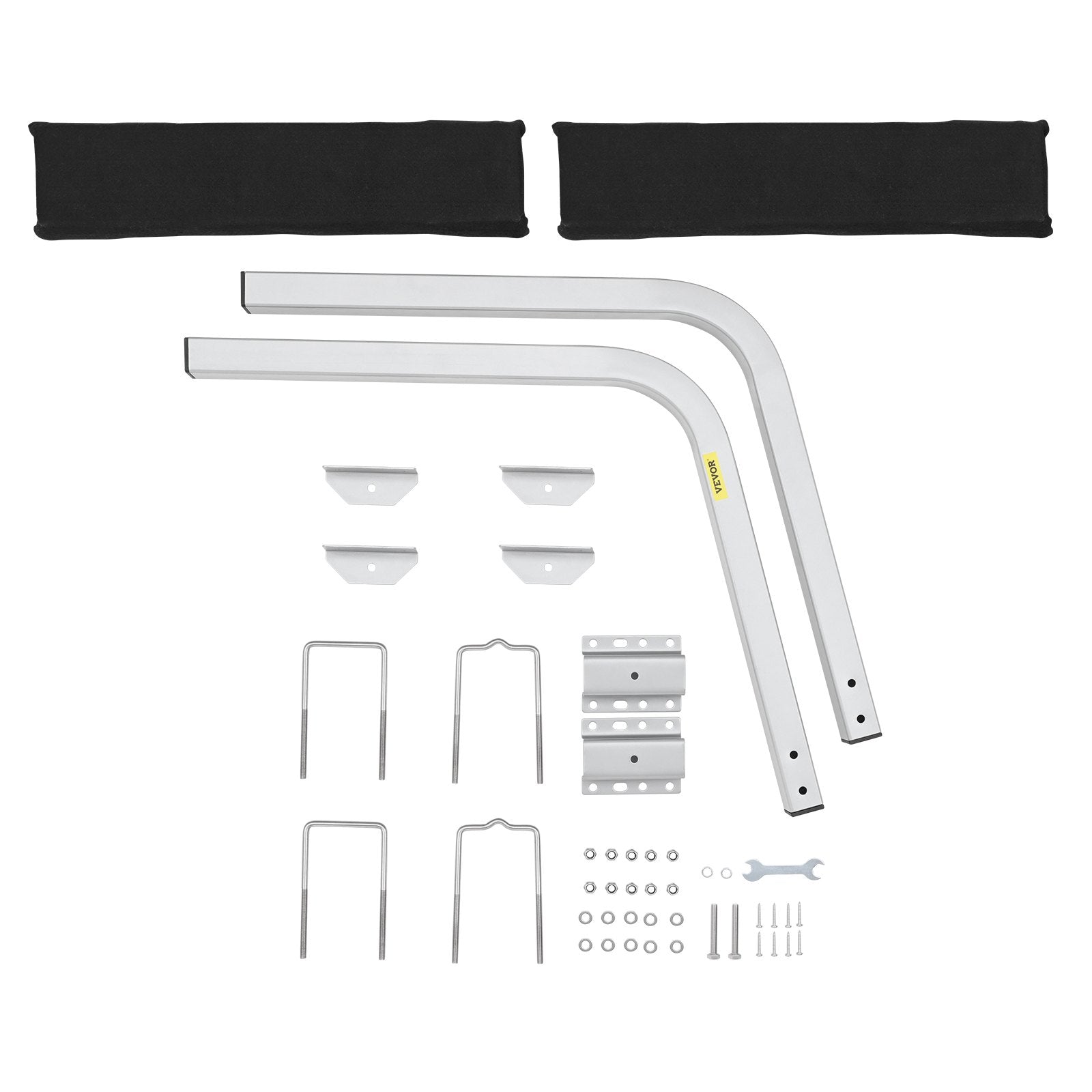 VEVOR Boat Trailer Guide, 27.6” Adjustable Design Short Bunk Guide-Ons, 2PCS Rustproof Galvanized Steel Trailer Guide Poles, Heavy Duty Roller Guide Design, for Ski Boat, Fishing Boat or Sailboat Trai