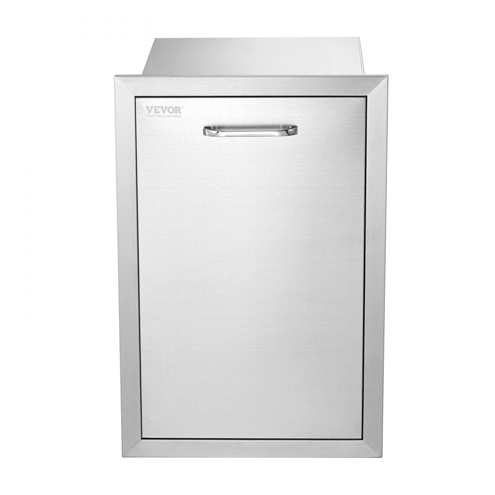 VEVOR Outdoor Kitchen Propane Tank Drawer 16Wx22Hx16D Inch BBQ Propane Drawer with Handle Stainless Steel Propane Tank Drawer for Outdoor Kitchen