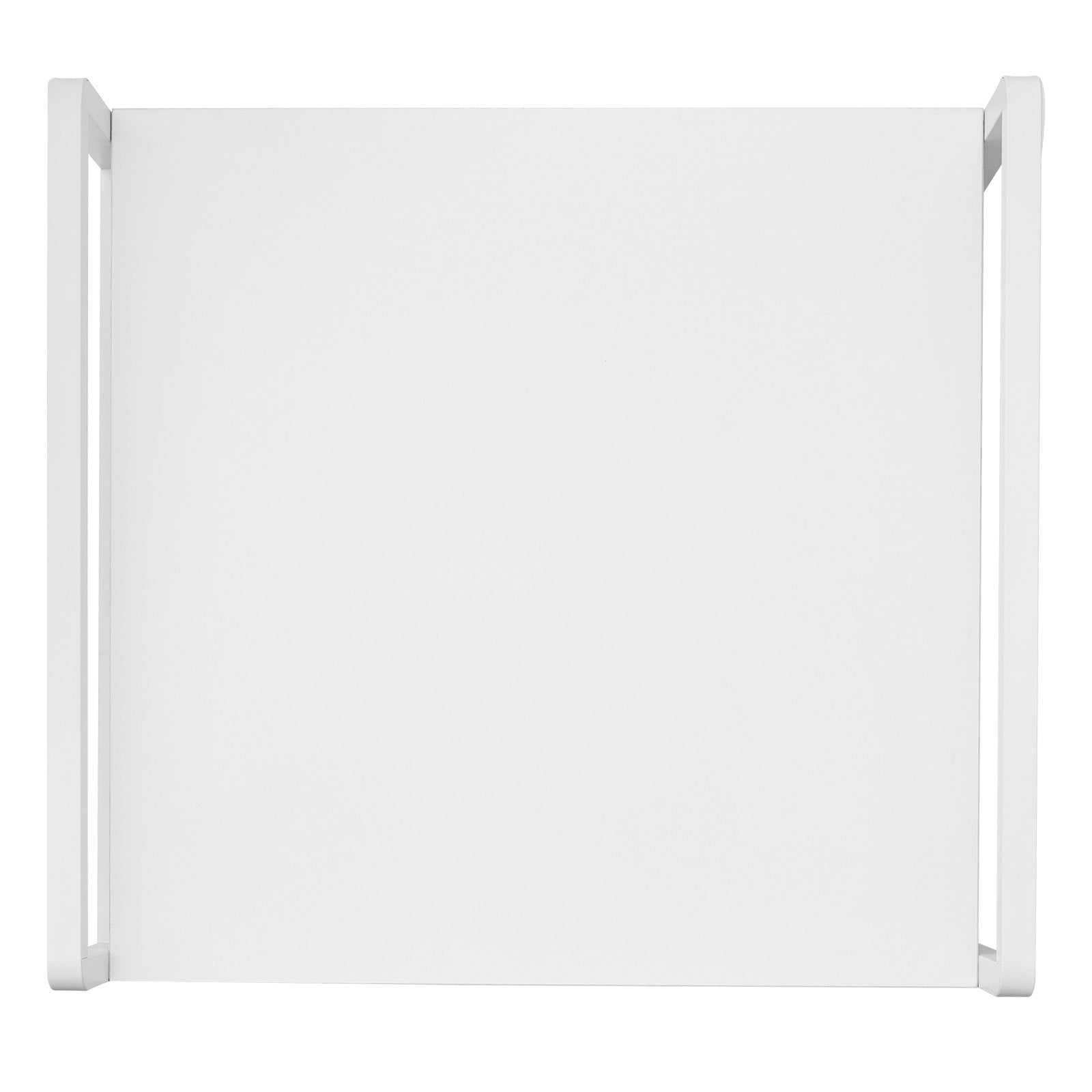 VEVOR Mini Fridge Stand with Storage 176 lbs White Mini Fridge Table 2 Drawers