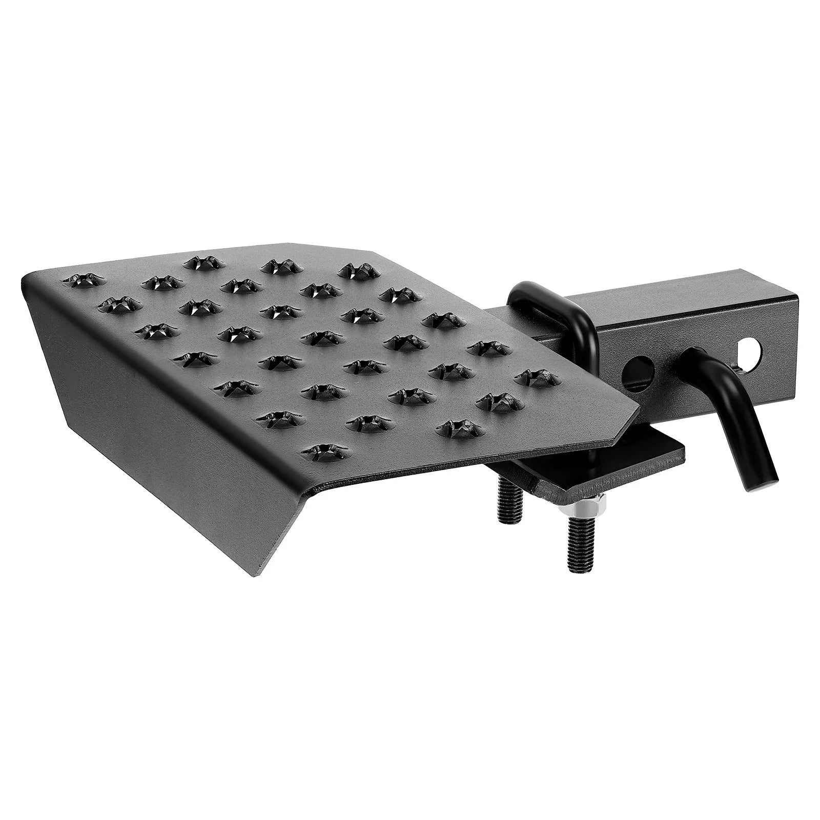 Universal Hitch Step for 2-Inch Receiver, Heavy-Duty Rear Bumper Protector with Non-Slip Platform, 350 lb Capacity