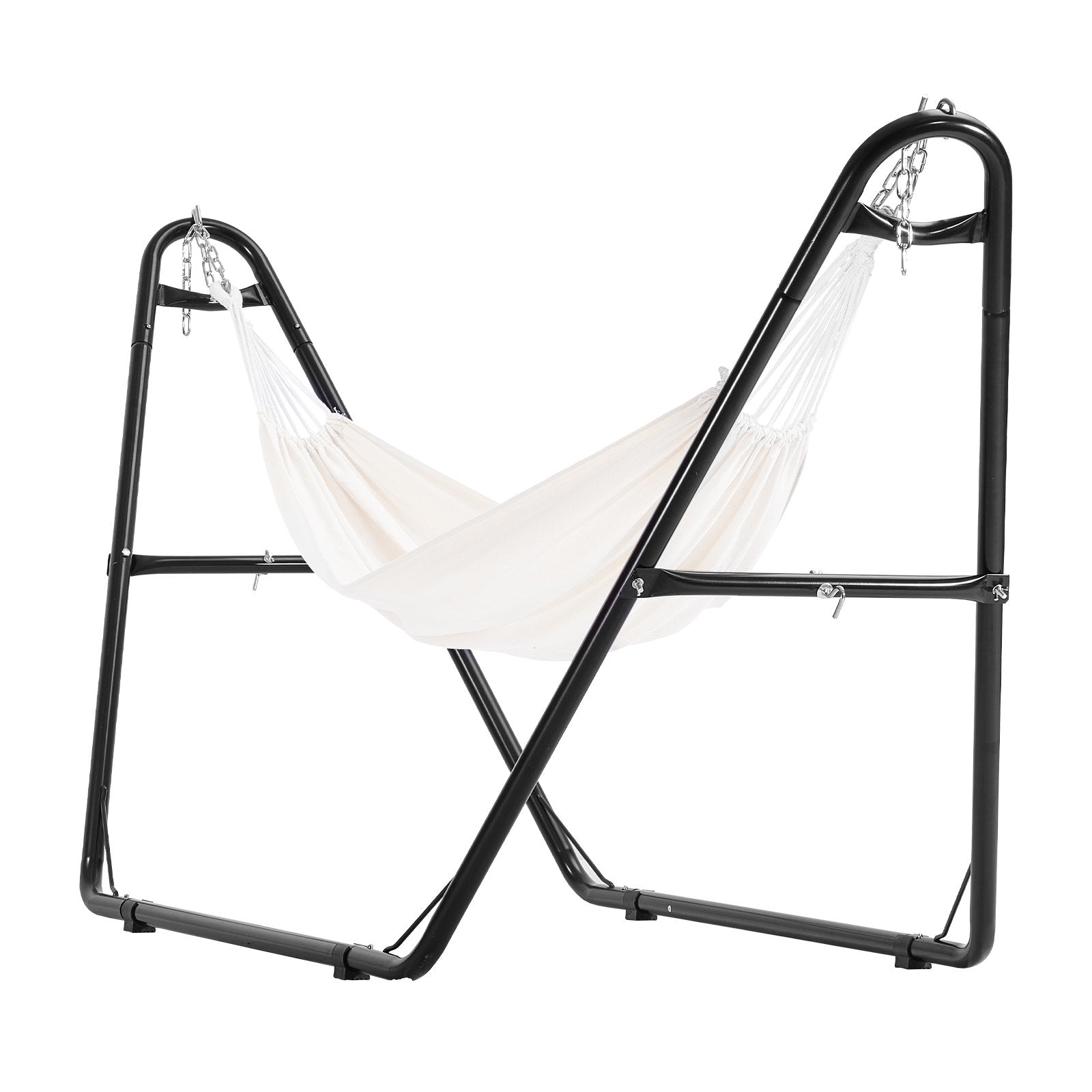 VEVOR Steel Hammock Stand 550lbs Capacity Hammock Frame Fits 7.5-13.5ft Hammocks