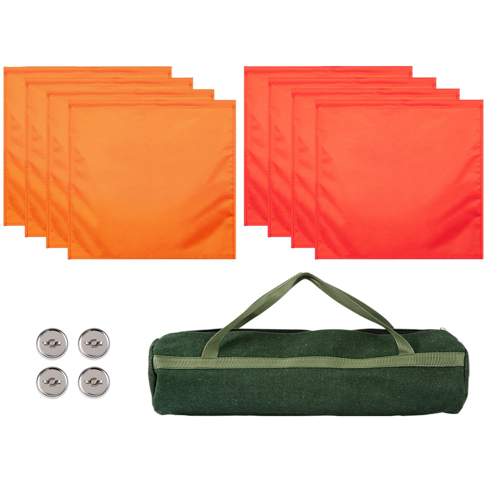 VEVOR Oversize Load Sign Oversize Flag 18 x 18 Inch Wide Load Signs for Trucks