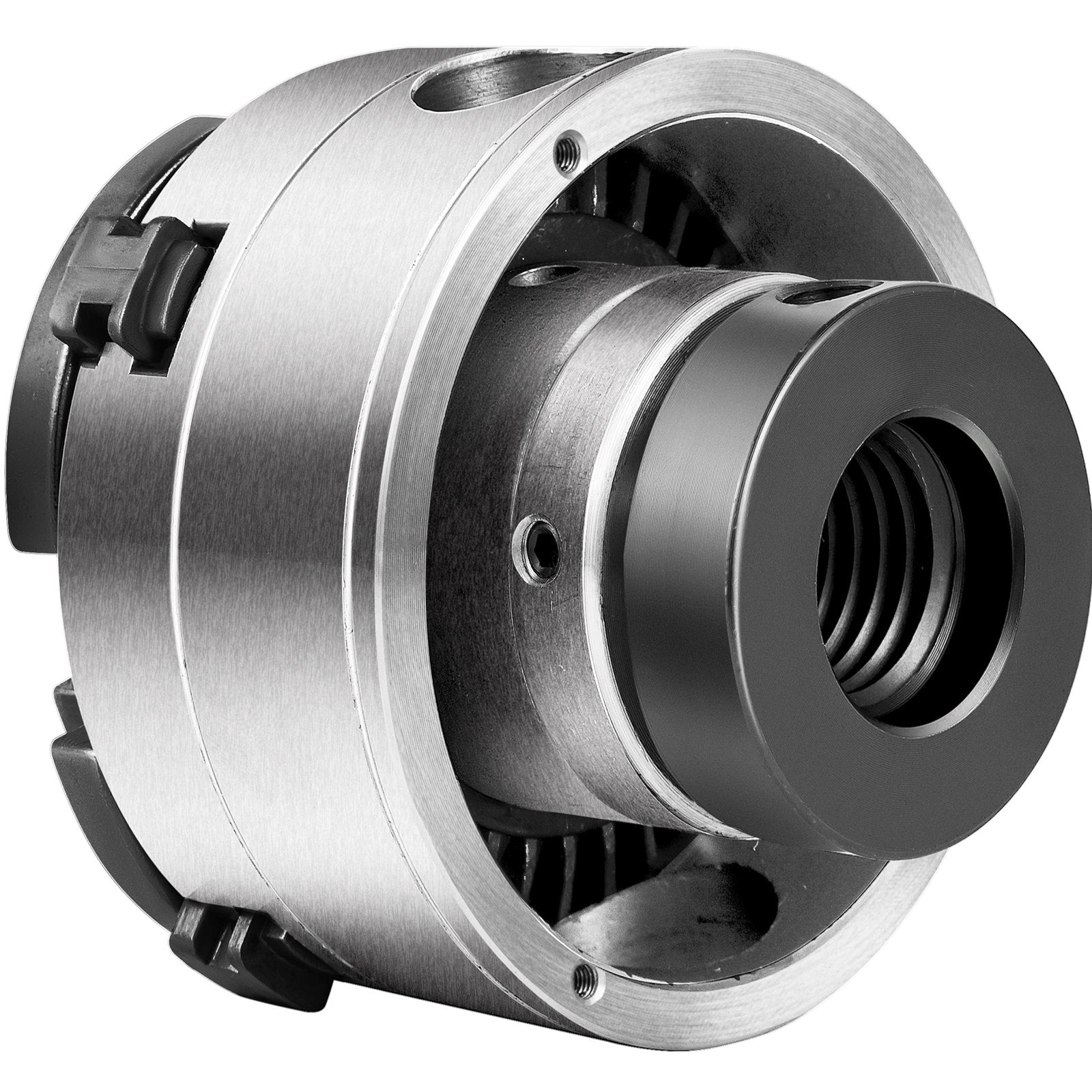 VEVOR Wood Lathe Chuck, 3.75" Woodturning Chuck, 4-Jaw Gear Chuck, 1In x 8TPI Thread Mini Key Chuck, Precision Self-Centering Woodturning Chuck Jaws, Wood Lathe Accessories for Bowls Vases