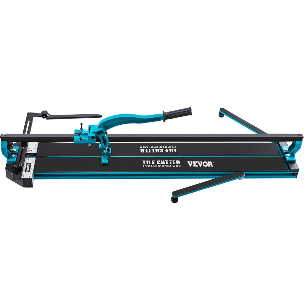 VEVOR Tile Cutter, 24 Inch Manual Tile Cutter, Tile Cutter Tools w/Single Rail Double Brackets, 3/5 in Cap w/Precise Laser Guide, Tile Cutter Porcelain Tools for Precision Cutting Porcelain Tiles