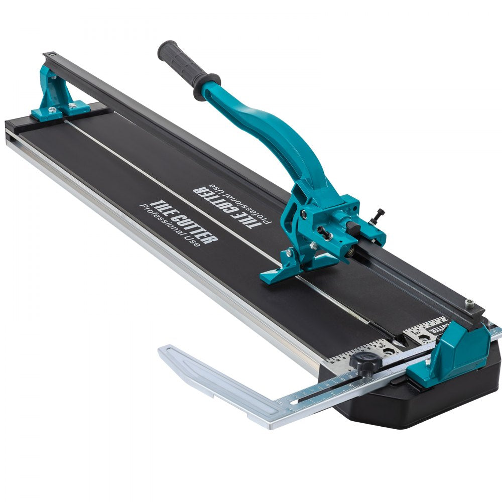 VEVOR Tile Cutter 31 Inch,Manual Tile Cutter Single Rail w/Precise Laser Positioning, Alloy Cutter Wheel with Ergonomic Handle, Accurate Rulers, For Large Tile 0.24\"-0.59\" Thickness
