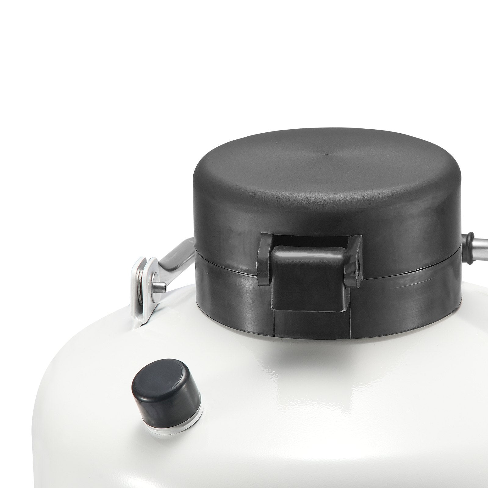 VEVOR Liquid Nitrogen Tank 6 L Aluminum Alloy LN2 Container Dewar 6 Canisters