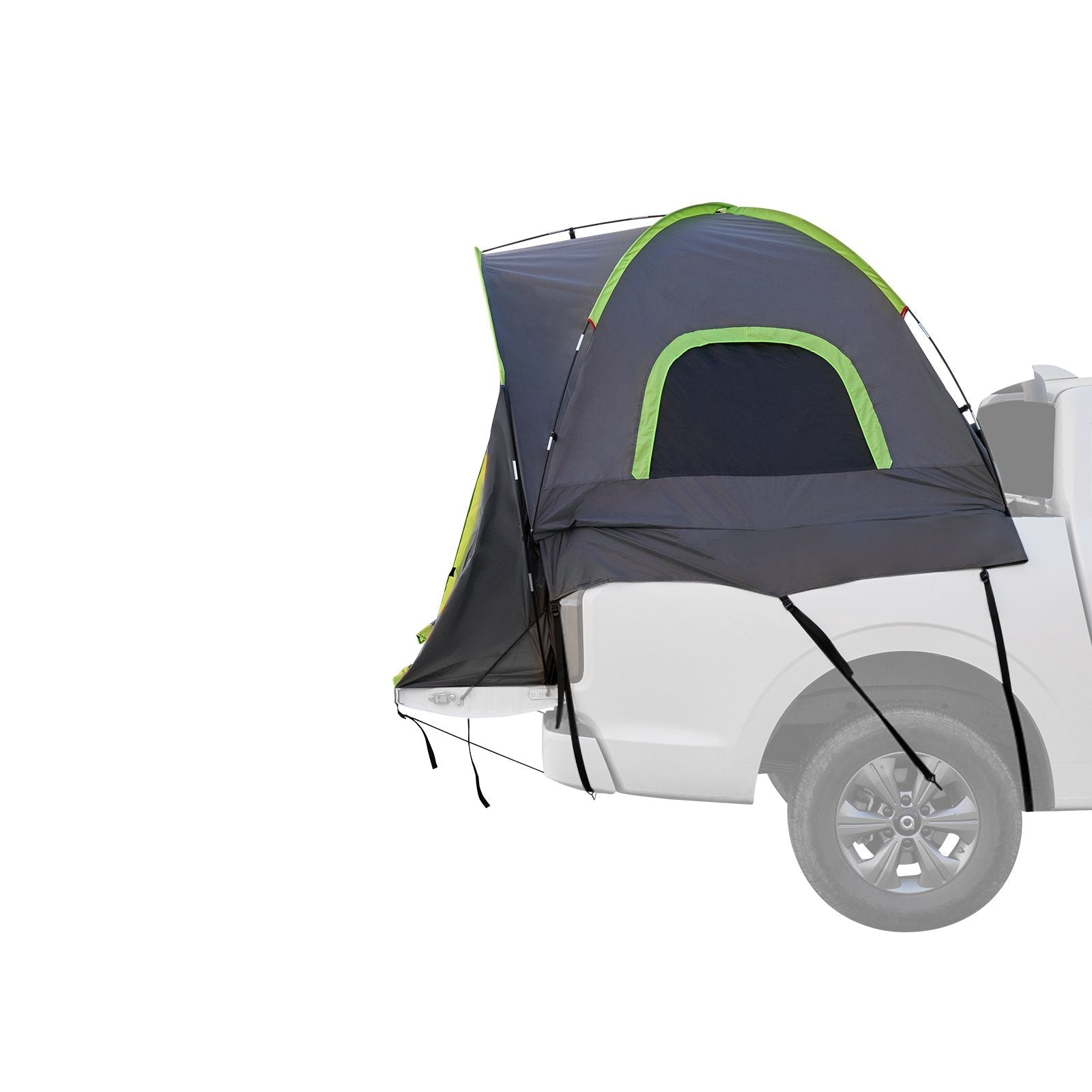 VEVOR Truck Tent 6.4-6.7ft Waterproof PU2000 Truck Bed Camping Tent 2-3 Person