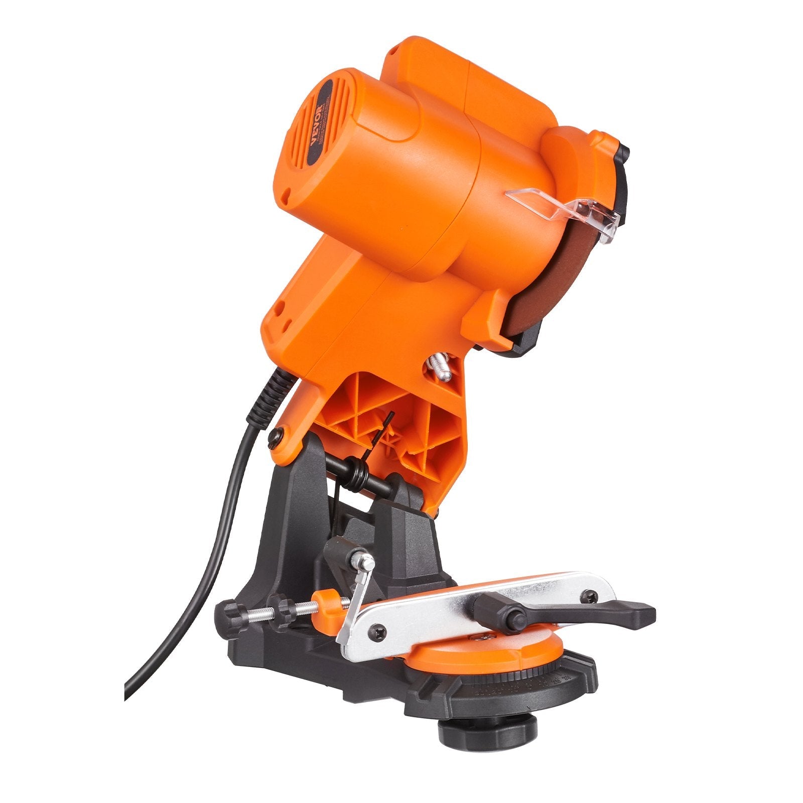 VEVOR Electric Chainsaw Sharpener, 140W Electric Saw Chain Blade Sharpener 5700RPM, Professional Bench Chain Saw Sharpening Tool with 3 Grinding Wheels Fit 0.25" to 0.404" Pitch Chains