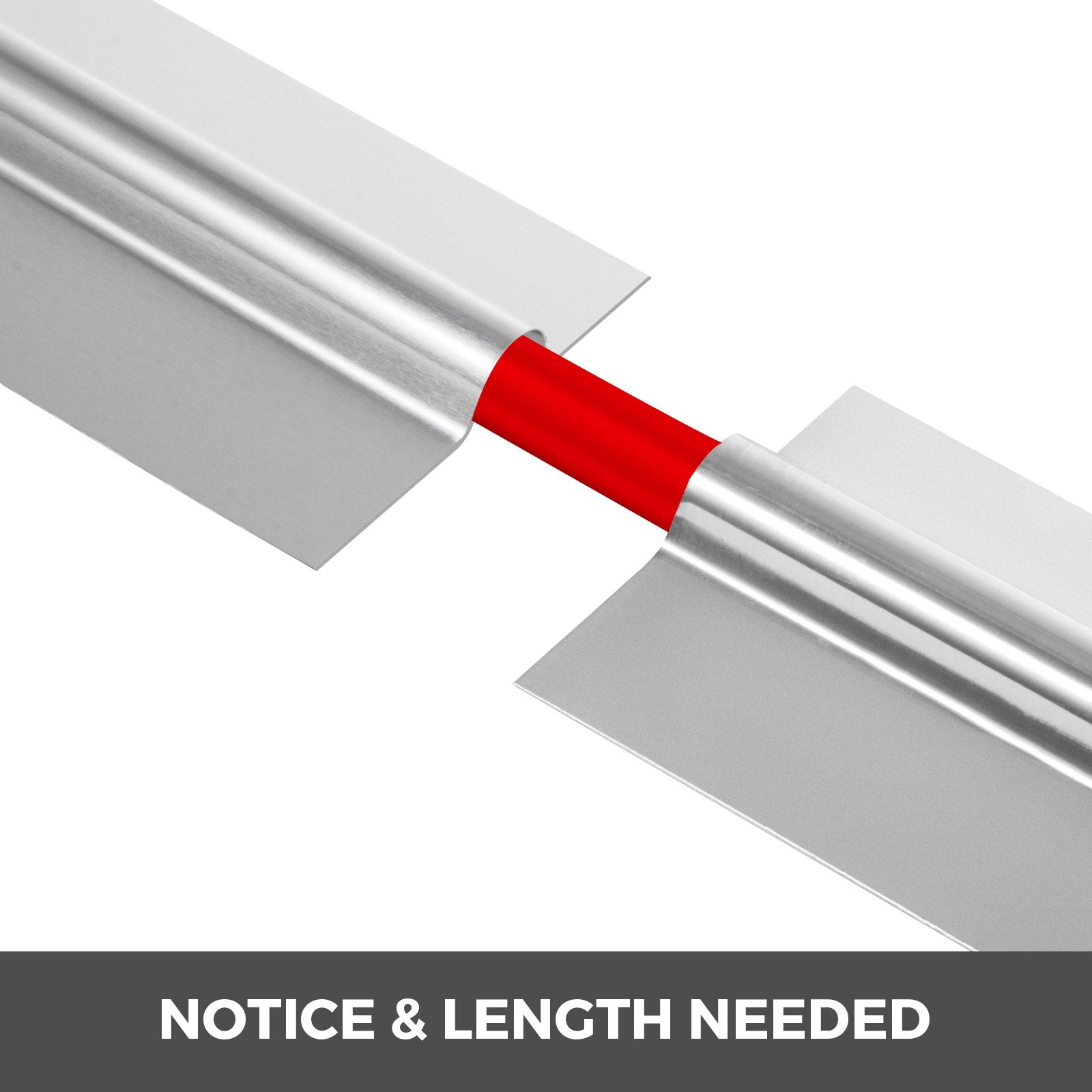 VEVOR PEX Heat Transfer Plates, 100 pcs Box Radiant Heat Transfer Plates, 4 ft Aluminum PEX Heat Transfer Plates, 1/2 inch Heat Transfer Plates Designed for PEX Tubing